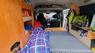 DIY LARGUS camper. Ideal budget camper. Smart solutions. Biotoilet.