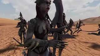 Нападение суккубов на отряд эльфов (Ultimate Epic Battle Simulator 2)