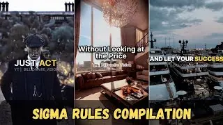 Sigma Rules Compilation 🔥|| Sigma Male Rules Compilation 😎🔥|| Sigma Male Grindset