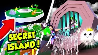 We found a SECRET FLOATING ISLAND in Saber Simulator! (BEST AURA, SHINY PETS & BEST CLASS)