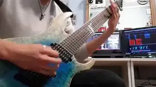 Icarus Lives - Periphery (Guitar Cover with the shitty chinese Starshine 8 string guitar from Ebay)