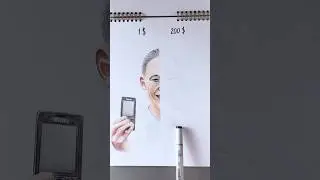 Асланцки | 1$ vs 200$ [ASMR] #art #asmrart #рисунок