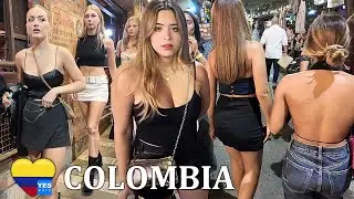 🇨🇴 MEDELLIN *HOTTEST NIGHTLIFE* DISTRICT COLOMBIA 2024 [FULL TOUR]