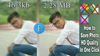 How To Save HIGH QUALITY Photos In Pixel Lab | New Pixel Lab Tutorial 2019 | Step By Step In Hindi