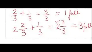 ADDING LIKE FRACTIONS