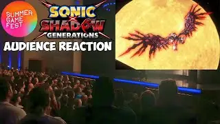LIVE CROWD REACTION to Sonic X Shadow Generations @ Summer Game Fest 2024