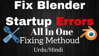 FIX Blender startup Errors|Opengl Error|Can't Detect 3D Hardware Accelerated| In Urdu Hindi