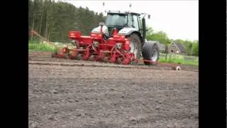 mais zaaien met lamborginie 125 r6 fam verkleij