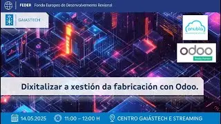 Dixitalizar a xestión da fabricación con Odoo.