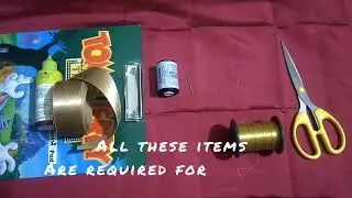 basic beginners required items in saree kuchu