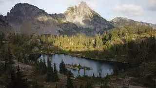 Backpacking Alpine Lakes Wilderness - Rachel Lake , Lila Lake , Alta Mountain - Central Cascades.
