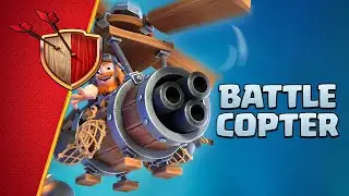 Get To The Battle Copter! New Builder Base Hero Machine! Clash of Clans Official