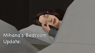 Mihana Bedroom Update + St. Ophelia Cafeteria Build  (School build tour pt 2 Sims 4)