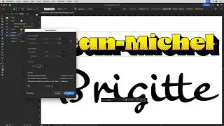 Panneau Aspect d'Illustrator : Texte en relief