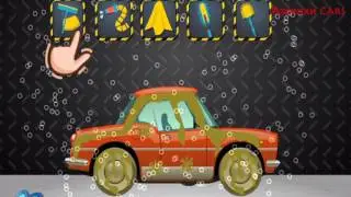 Игра про машинки для самых маленьких: моем машинку