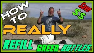 NOT The best way to Refill Green Bottles Instead use THIS! (In The Description)