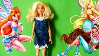 КАК СВЯЗАТЬ ПЛАТЬЕ КРЮЧКОМ ДЛЯ КУКЛЫ БАРБИ МОНСТЕР ХАЙ УЗОРЫ КРЮЧКОМ