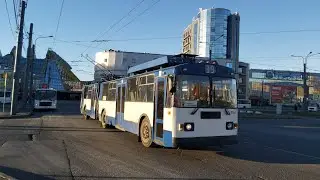 Троллейбус, маршрут №39 в парк ЗиУ-683БМ1 б.1116 (07.12.2020) Санкт-Петербург