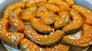 Tikva so med i orevi 🤤 Pečena vo rerna 😍