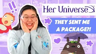 Her Universe Sent Me a Studio Ghibli Package! 😱💕 Unboxing Surprise!