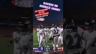 DERRICK HENRY 🏈 #RAVENS RB SCORES FIRST TOUCHDOWN OF 2024 SEASON! 🔥 Power Run #Highlights 👀 #NFL