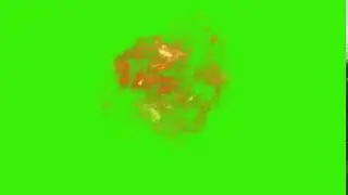 Explosion green screen