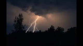 ЛИВЕНЬ.Сильный (проливной) дождь.Гроза,гром и молнии.