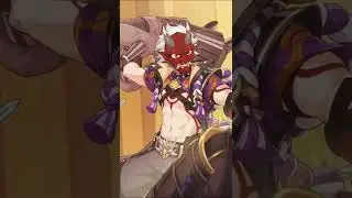 Genshin impact аратаки итто глаз бога 