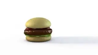 Cinema 4D Burger