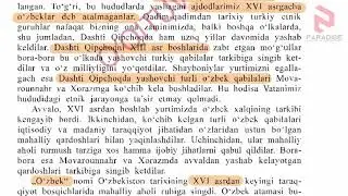 8-o'zbek 4-mavzu