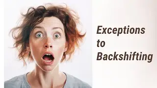 Exceptions to Backshifting in Reported Speech