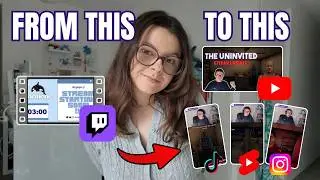 How To Edit Your Twitch Streams For Tiktoks and Youtube Videos Using Capcut (For Beginners)