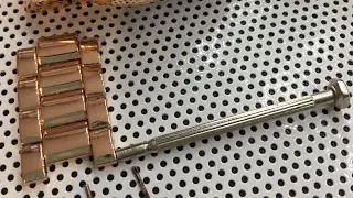 How to shorten a watch bracelet