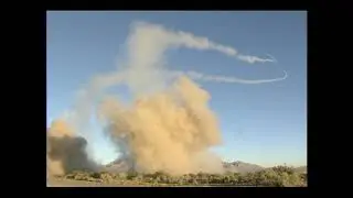 Patriot Missile  shoots down Hera missile defense target. *VOLUME WARNING*