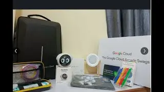 @googlecloud   Champion Milestone Swags Unboxing #qwiklabs #qwiklabsarcade2024 #googlecloudswags