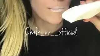 Chalk eating