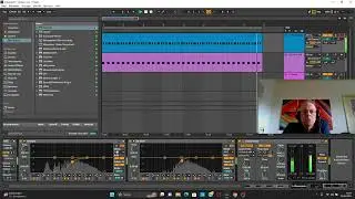 Plucked bass with punch and movement in ableton´s wavetable