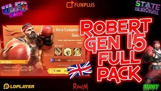 State of Survival : First Full Pack Hero Gen 15 ( EN Version )