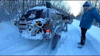 Чертов мост 2023! Мы не доехали! Terrano, Pajero 2, TLC80