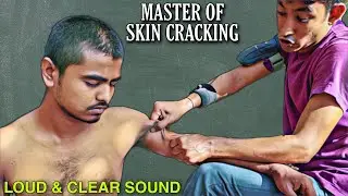 The art of Skin Cracking / Head & Body Relaxation | ASMR Neck Cracking