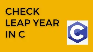 leap year program in c|how to make leap year program in c #c #coding