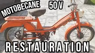 NOUVELLE VIE POUR UNE MOTOBECANE 50 V