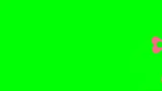 Pink vine on green screen