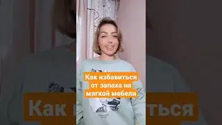 как избавиться от запаха на мягкой мебели 