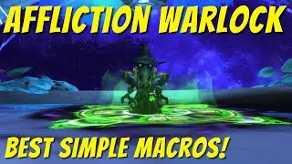 Affliction Warlock: Best SIMPLE Macros in Shadowlands!
