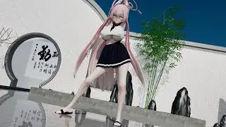 【MMD/BlueArchive/蔚蓝档案/Short/60FPS/4K】Hanako [ripped Motion DL]