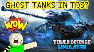 The Commander Ghost Tank in TDS - Tower Defense Simulator