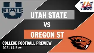 Utah State vs Oregon State Preview and Predictions - 2021 LA Bowl Prediction