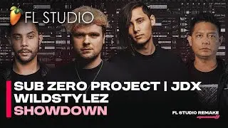 THE SHOWDOWN - Sub Zero Project, Wildstylez & JDX | FL Studio Remake (FLP)