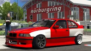 ⚡ E36 Compact DRIFT MISSILE 💥 // Turista en Nurburgring #181